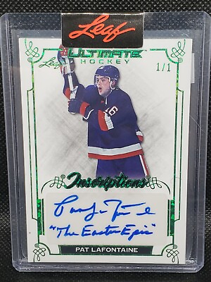 #ad 2023 Leaf Ultimate Emerald Hockey Auto amp; Relic Cards; U Pick #ed to 3 or less $165.00