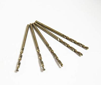 #ad Metric M42 8% Cobalt Drill Bits for Stainless Steel and Hard Metal 3.0mm x 5pcs $15.71