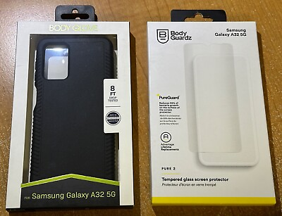 #ad Body Glove Rubberized Case amp; BGZ Glass Screen Protector Samsung Galaxy A32 5G $11.27