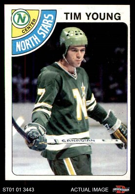 #ad 1978 Topps #138 Tim Young North Stars 7 NM $3.75