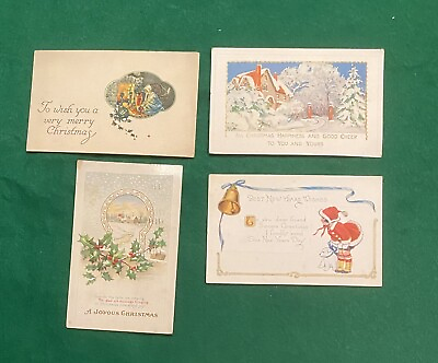 #ad 4 Postcards in Excellent Condition $4.50