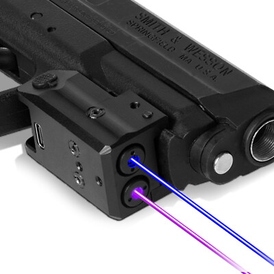 #ad Tactical Green and Purple Laser Sight with USB Rechargeable Hunting Laser $40.05
