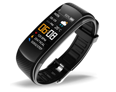 #ad Fitness Tracker Watch Band Wristband Pedometer IP67 Calorie Heart Rate Monitor $25.99