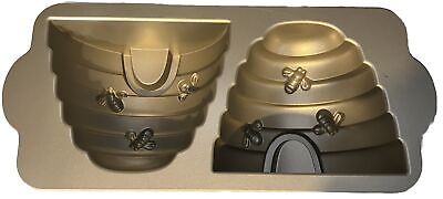 #ad Nordic Ware Cast Beehive Cake Pan Gold Made USA Williams Sonoma $22.95