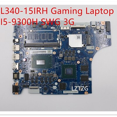 Motherboard For Lenovo ideapad L340 15IRH Gaming I5 9300H SWG 3G 5B20S42311 $411.10