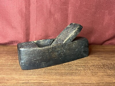 #ad Sandusky Tool Co. Antique Coffin Style Smoothing Wood Block Plane #3 J.W.M. $7.95