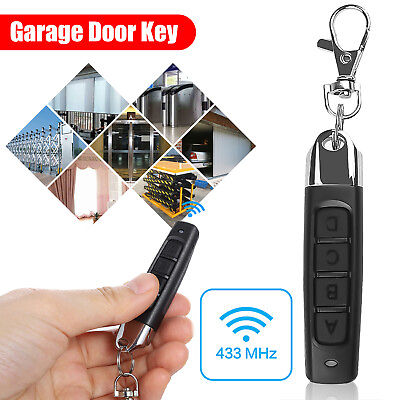 #ad Universal 433MHz Electric Cloning Remote Control Key Fob For Gate Garage Door US $6.15