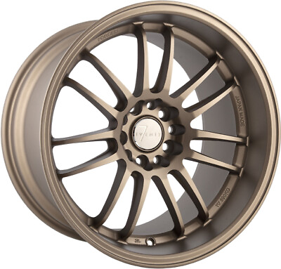#ad Alloy Wheels Wider Rears 9.5 10.5x18quot; Clearance Sale Style14 Matt Bronze GBP 499.00