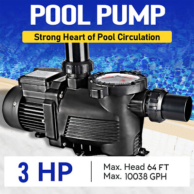 #ad 3.0 hp For Hayward High Speed Super Pump In Ground Swimming Pool Pump USA SUPPLY $499.95
