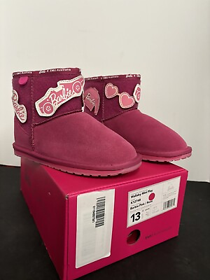 #ad EMU Australia X Barbie Wallaby Mini Play. Size13 Barbie Pink amp; Rose $59.99