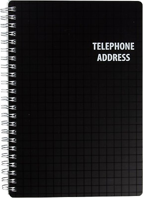 #ad PlanAhead See It Bigger Telephone Address Book Large Print with Tabbed Pages $15.40