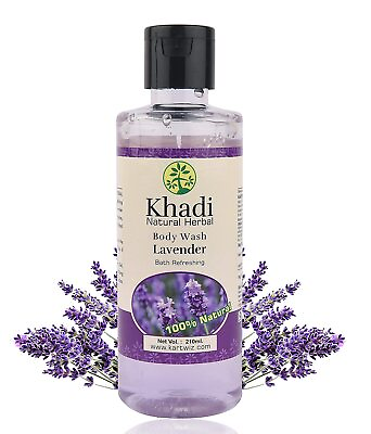 #ad Natural Herbal Lavender Body Wash Bath Refreshing Shower Gel 210ml $22.40