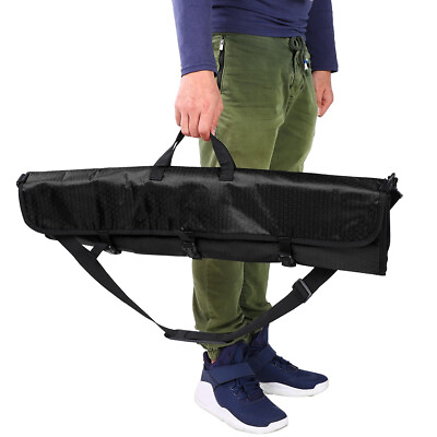 #ad 1 Premium Canvas Archery Quiver Holder Bag Waterproof Black ETZ $47.99
