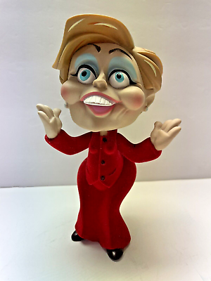 #ad Hillary Clinton 7.5quot; Political Caricature Doll Figure 2008 Limited Edition $15.00
