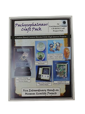 #ad Dinosaur Pachycephalosaur Mystery of History Craft Pack CD ROM PDF $7.99