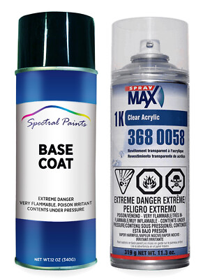#ad For Chrysler W83 Radiant White Aerosol Paint amp; Clear Compatible $55.95
