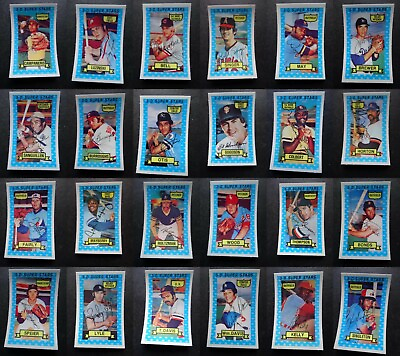 #ad 1974 Kellogg#x27;s 3 D Baseball Cards Complete Your Set You U Pick From List 1 54 $3.99
