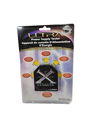 #ad Ultra Power Supply Tester W 20 24 Pin ATX 4 8 Pin Cpu Sata PCI E OT011023 02 $10.00