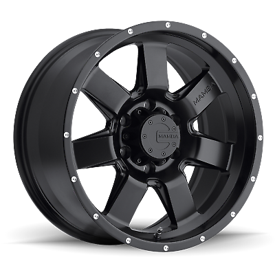 #ad Mamba M14 17x9 Matte Black Aluminum Wheel Rim 5x127 $156.74