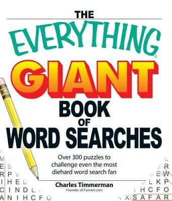 #ad The Everything Giant Book of Word Searches: Over 300 puzzles for big word GOOD $6.37