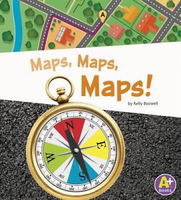 #ad Maps Maps Maps Displaying Information Library Binding GOOD $7.08