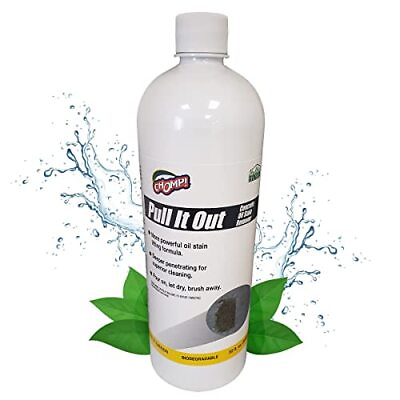 #ad CHOMP Concrete Oil Stain Remover: Pull It Out Removes and Cleans Oils Greas... $26.36