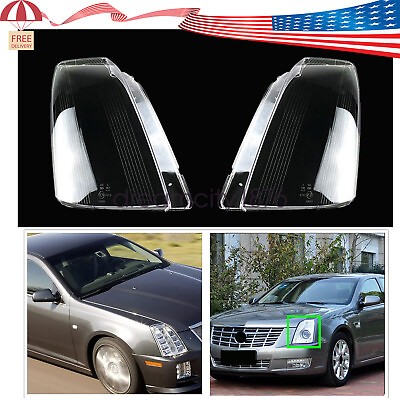 #ad A Pair Front Headlight Lens Housing Sealant Glue For Cadillac STS 2005 2011 $71.29