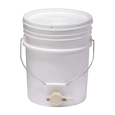 #ad BKT5 Plastic Honey Bucket with Honey Gate for Beekeeping 5 Gallon $27.29