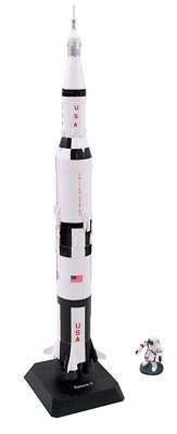 #ad NASA NR20405D Space Adventure Saturn V Apollo Rocket Model 1 300 Astronaut Set $38.99