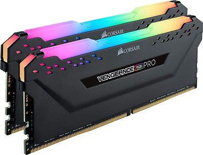 Corsair Vengeance RGB PRO 16GB 2x8GB DDR4 3200MHz C16 LED Desktop Memory $46.79