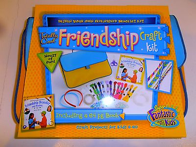#ad New Friendship Beading Bracelet Jewelry Design Own Craft Kit Book Carry Case $12.99