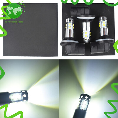 For Polaris Ranger 400 500 570 700 800 900， 270W 881 LED Headlight Bulbs ×3 $15.54