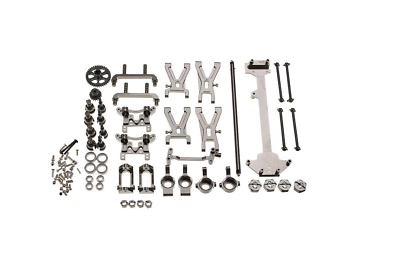 #ad Titanium Upgrade Metal Parts Kit for WLtoys A959 A979 A959B A979B 1 18 RC Car US $49.99