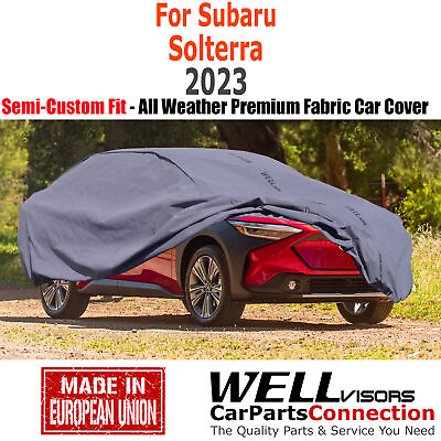 #ad WellVisors Durable Outdoor All Weather Car Cover For 23 24 Subaru Solterra SUV $99.99