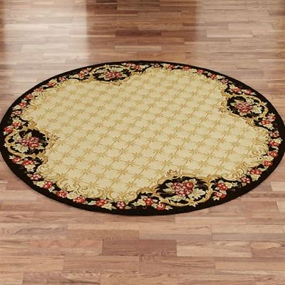 #ad Wine and Roses Round Rug 7#x27;6quot; Round $389.00
