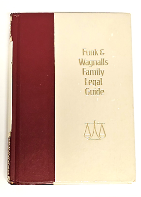#ad Funk amp; Wagnalls Family Legal Guide by Donald Very and Eugene F. Keefe $5.25