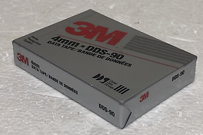 3M brand 4mm DDS 90 Data Tape New amp; Sealed NOS Made in Japan FREE SHIPPING $9.99