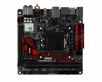 #ad For MSI Z170I GAMING PRO AC motherboard LGA1151 DDR4 32G DPHDMI M ITX Tested $149.00