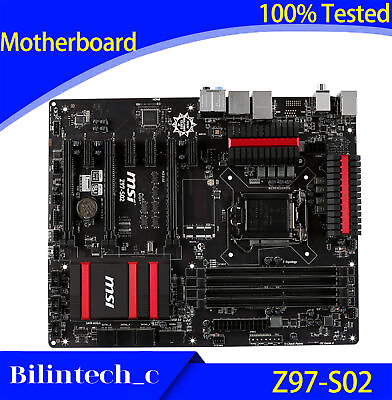 FOR MSI Z97 S02 Motherboard DDR3 1150 Pin 100% Tested $147.25