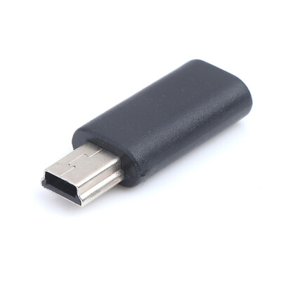 Black Micro USB Female to Mini USB Male Adapter Charger Converter AdaptorLD.#x27;. C $1.83