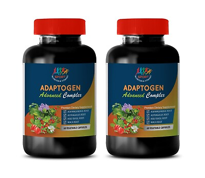 #ad immune natural ADAPTOGEN ADVANCED COMPLEX holy basil supplement 2B $37.63