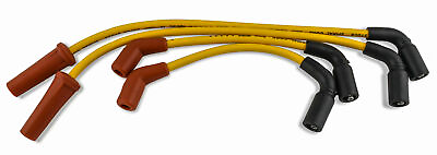 #ad Accel Motorcycle Custom Wire Set 8mm Yellow 2018 up Harley Softail 171117Y $23.95