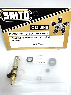 #ad SAI65144 Upgraded carburetor rebuild saito Engine Remote control model aircraft $33.88