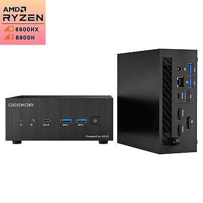 #ad GEEKOM Mini PC Ryzen 9 6900HX R7 6800 Mini Desktop Computer For Games Offices $389.99