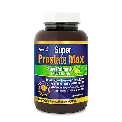 #ad Herba Prostate Supplement for Men 120 Capsules 9 Natural Ingredients C $139.97