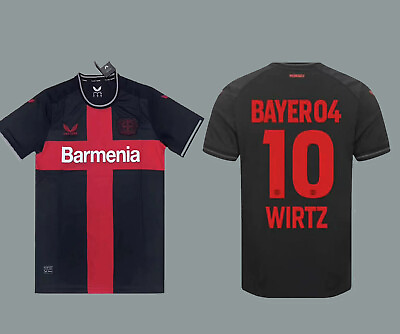 #ad Bundesliga Champion Bayer 04 Leverkusen Home Jersey Florian Wirtz Jersey #10 $60.00