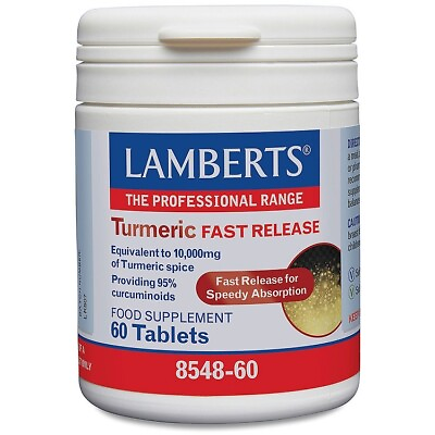 #ad Lamberts Fast Release Turmeric 60 BBE 02 2025 $32.57