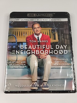 #ad A Beautiful Day in the Neighborhood 4K Ultra HD Blu ray Digital 2019 New Read⤵ $12.99