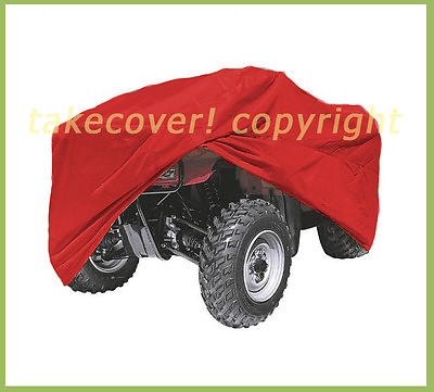 #ad ATV Cover Kawasaki Brute Force Prairie 650 700 750 RED BFP7 rdatcpt kwskbrfp67X4 $33.99