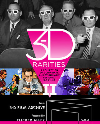 #ad 3 D Rarities Volume II Deluxe Blu ray Edition New Blu ray 3D $33.95